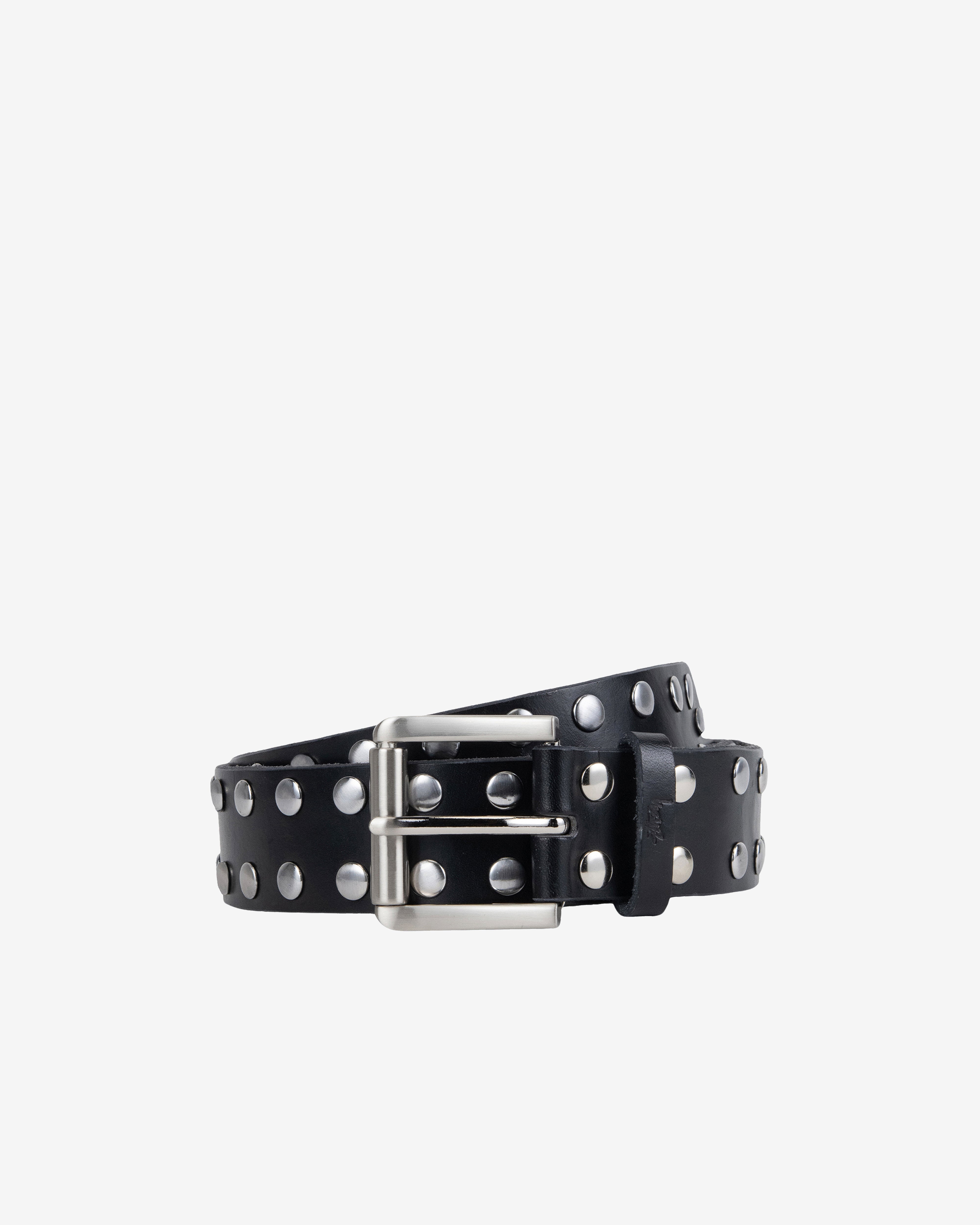 Stüssy: 8 Ball Studded Belt (Black) | DSMS E-SHOP